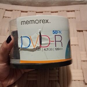 Memorex DVD-R 50 Pack - Black
